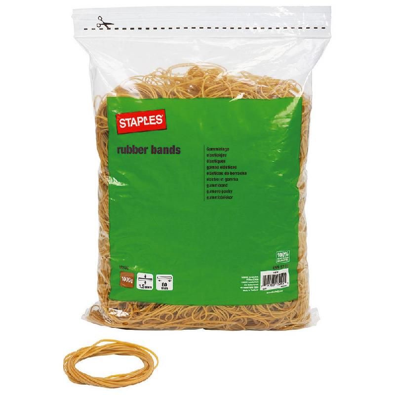 STAPLES ELASTIQUES FINS L. 80 MM STAPLES - SACHET DE 1000 G