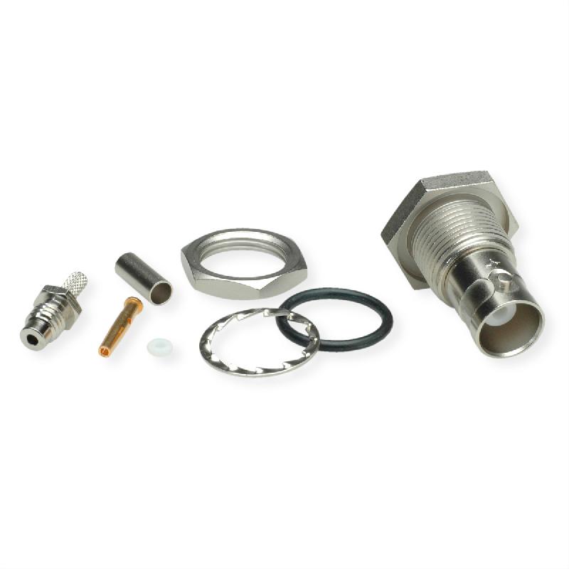 TELEGÄRTNER Douille de câble BNC 50 ohms, pour sertissage RG-316/U_0