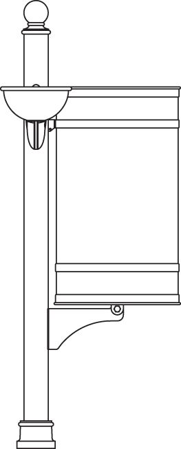 2275.000.002 - Poubelles Melia - Neri - Hauteur 110 cm - Acier galvanisé avec anneau serre-sac_0