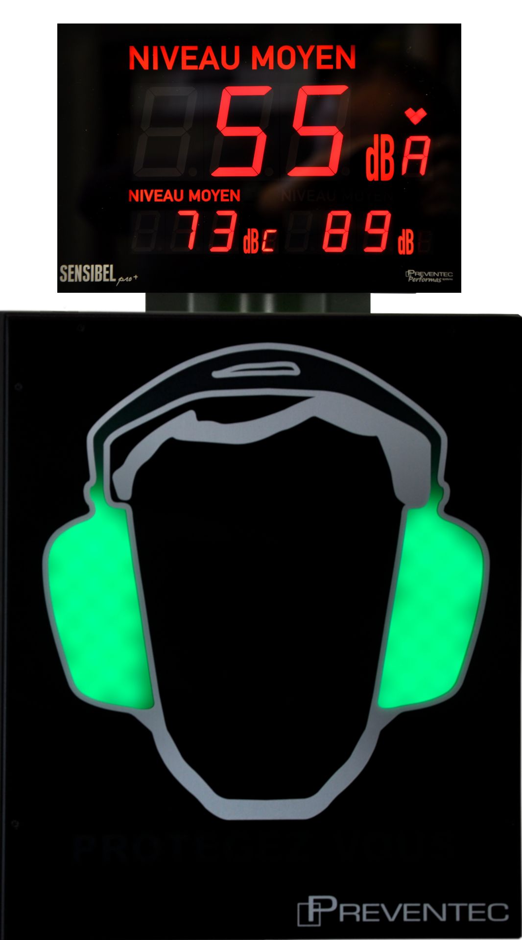 Afficheur Triple Casque série L_0