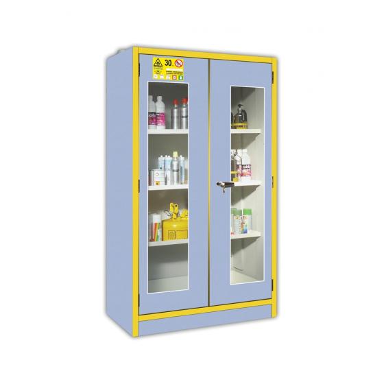 Armoire de sécurité pour produits inflammables capacité 250 l - AS302PV - DELAHAYE INDUSTRIES_0