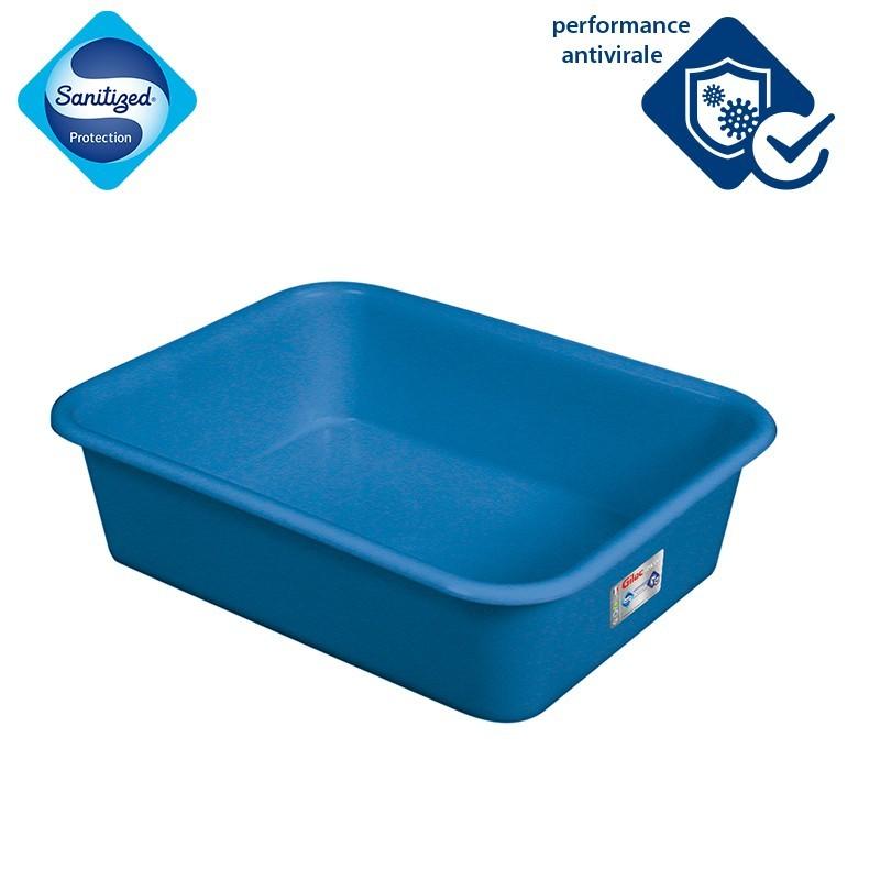 Bacs à diviseuse avec antimicrobien 20 litres - BCDVHDBL-GL03/AM_0