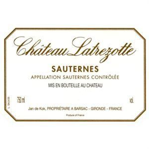 CHATEAU LATREZOTTE LE SAUTERNES DE MA FILLE 2006