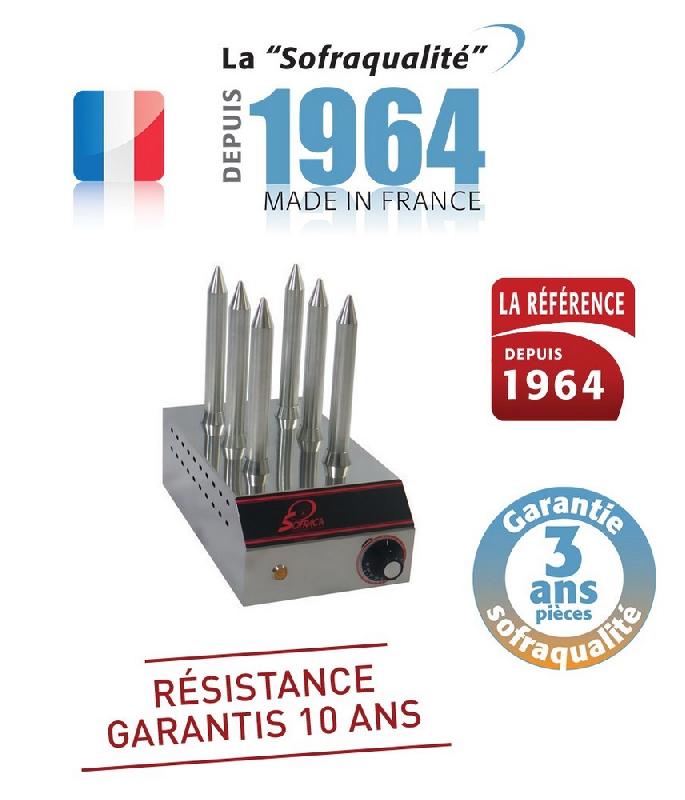 Chauffe pain - gamme tradition - 6 plots alimentation - monophasé (230 v ) - 17052_0