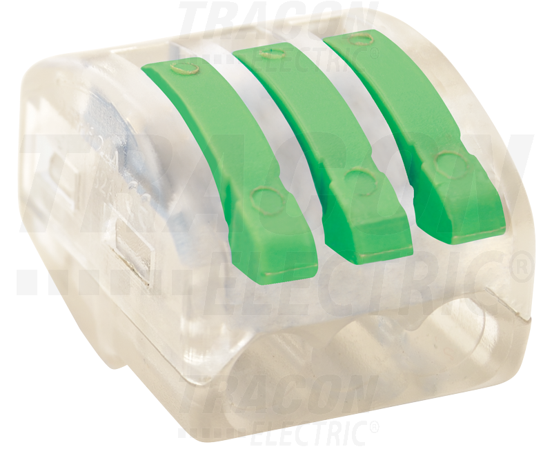 Connecteur sans vis transparent 0,75-4mm² - 32A - 400VAC - 3P_0