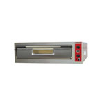 Four à pizza électrique - 4 pizzas Ø30cm - Façade inox - 4570W - 400V_0