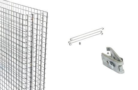 Gabions Bauga Fix - Fil 5 mm - Ouverture 5x5 cm - Dimensions disponibles et accessoires_0