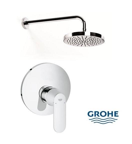 KIT DOUCHE ENCASTRÉE EUROSMART COSMOPOLITAN 190 MM ABS GROHE