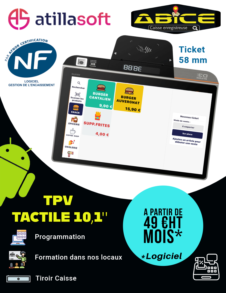 Logiciel  conçu pour s'adapter aux besoins du CHR et du Retail - ATILLA_0