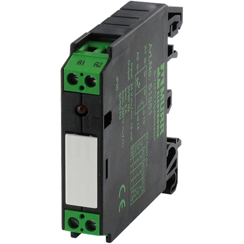 Module-relais 51515 - RMM 11/230 VAC - 230V AC/DC, 1 contact NO, max 250V AC/300V DC_0