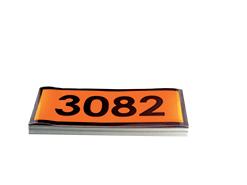 Panneau orange IMDG - code ONU 6450 - vinyle adhésif 12×30 cm - conforme chapitre 5.3.2.1.2 IMDG_0