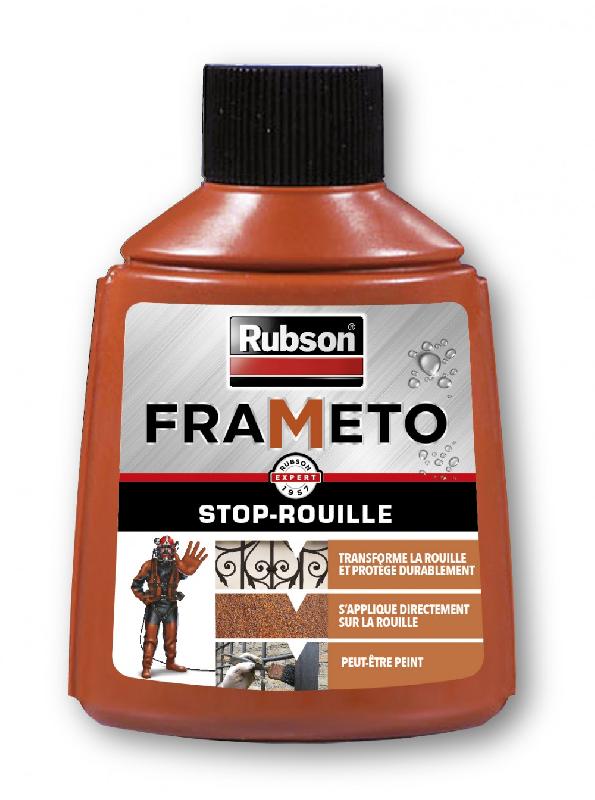 Protection antirouille extérieur - Frameto RUBSON noir 0.09L - Direct sur rouille_0