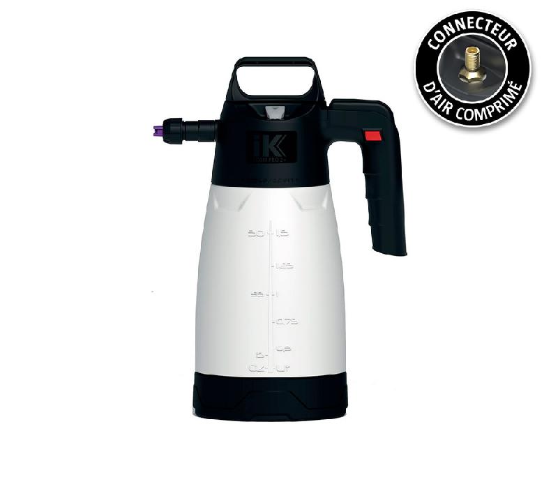 Pulvérisateur professionnel IK Foam Pro 2+ - pour agents moussants avec valve Schrader et connecteur air comprimé_0