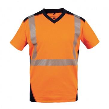 Tee-shirt HV Bali - haute visibilité - polyester - classe 2 - microbilles - taille S - T2S_0