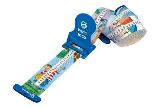 Toise enfant personnalisée - murale junior avec curseur - mesure jusqu'à 190 cm_0