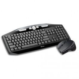 TRUST ENSEMBLE CLAVIER ET SOURIS SANS FIL MAXTRACK 17092