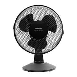Ventilateur De Bureau - Sencor - Sfe 2311bk - 2 Vitesses - Oscillation 90° - Silencieux 51 Db - 8590669217090_0