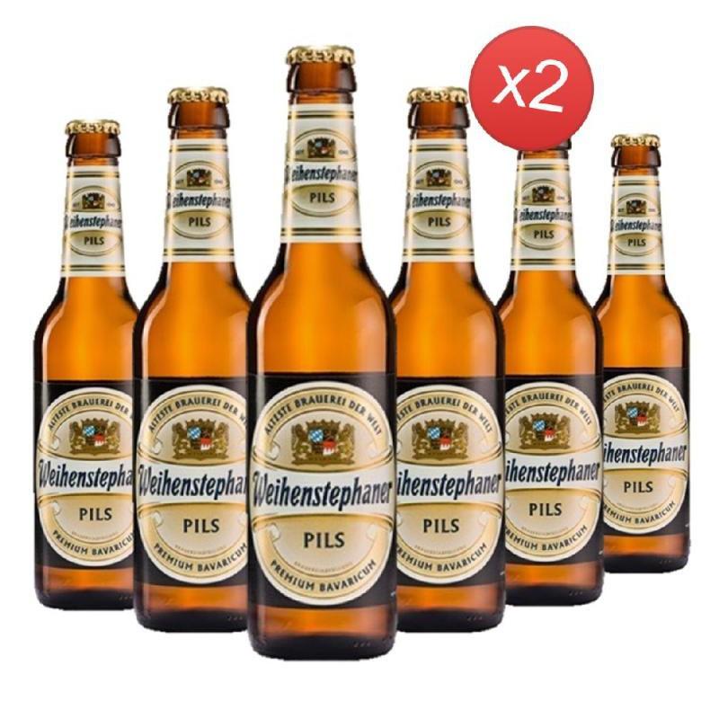 Weihenstephaner pilsner 12*33cl Planète Soif Hellopro