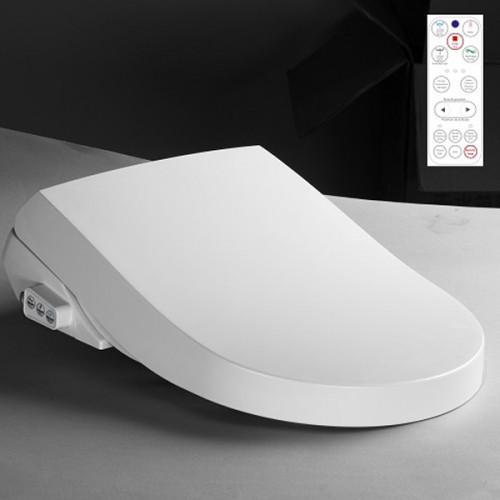 ABATTANT WC JAPONAIS - AVEC TÉLÉCOMMANDE MULTIFONCTIONS - LUXE SILVER V2 TOPTOILET