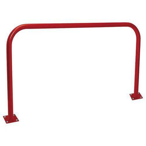 ARCEAU DE PROTECTION SIMPLE 2 M PLATINES- ZINC ROUGE 3004 - PROCITY