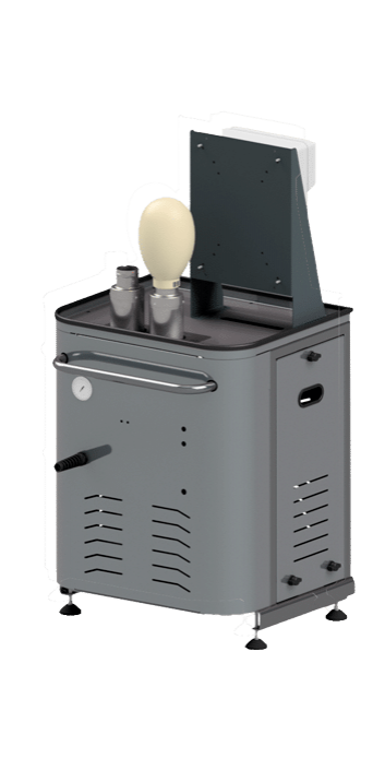 Aspirateur centralisé industriel - CV126 Delfin - Triphasé, armoire insonorisante, télécommande, options ATEX Z22_0