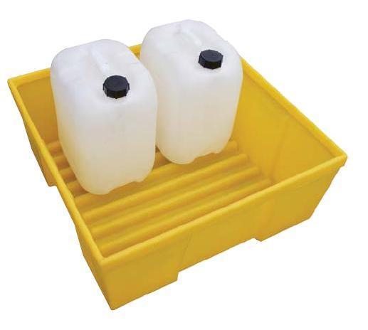Bac de rétention en polyéthylène - petite capacité 110 L - RMVBB110ADI_0