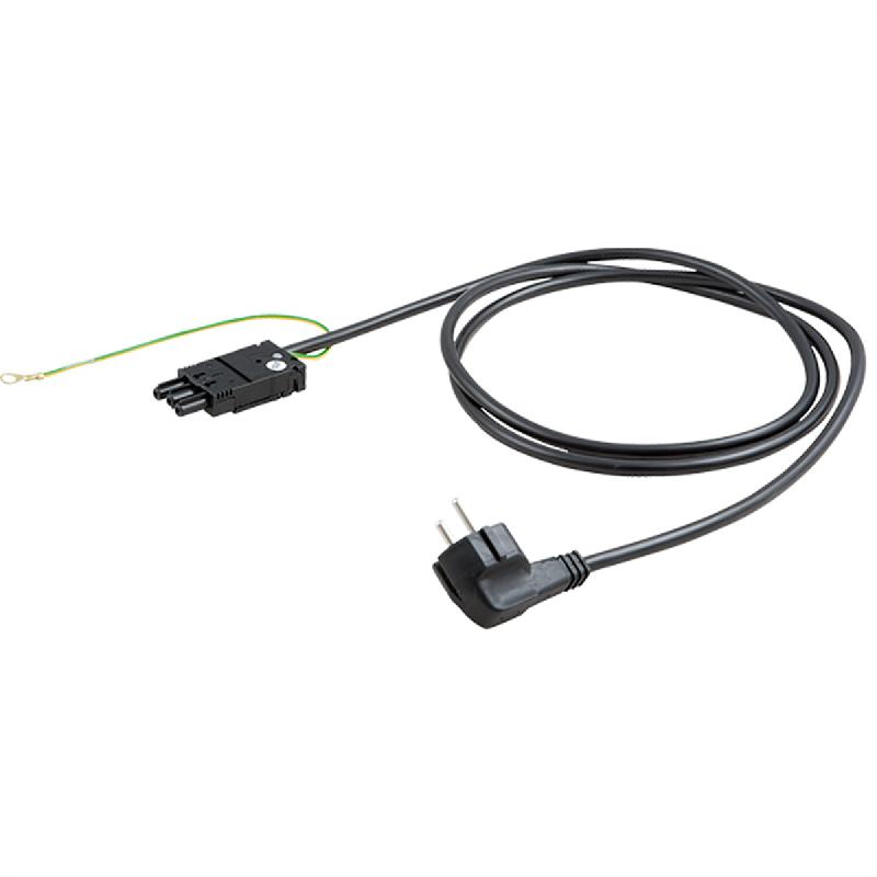 BACHMANN Câble CEE7/7 3m, Connecteur GST18, noir, 3 m_0