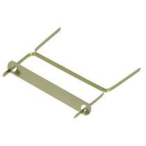 BARRETTE DE MAINTIEN EN MÉTAL, LAQUÉ EN COULEUR LAITON - LOT DE 2