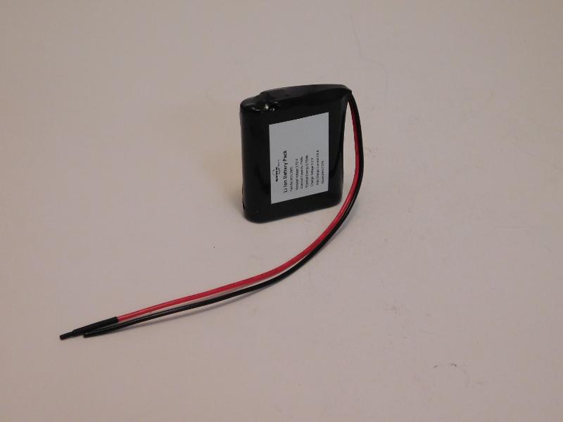 Batterie Li-Ion 1S1P MP144350 XLR - 9.49Wh - 3.65V - 2.6Ah - Wires - Cellule MP SAFT et protection PCM_0
