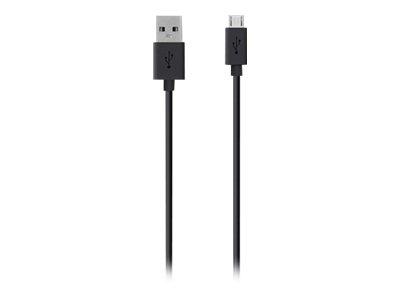 BELKIN USB A - MICRO-USB, 2M CÂBLE USB USB 2.0 MICRO-USB B NOIR