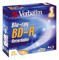 DISQUE BD-R (BLU-RAY) VERBATIM 2X 25GO - DISQUE BLU-RAY VERBATIM