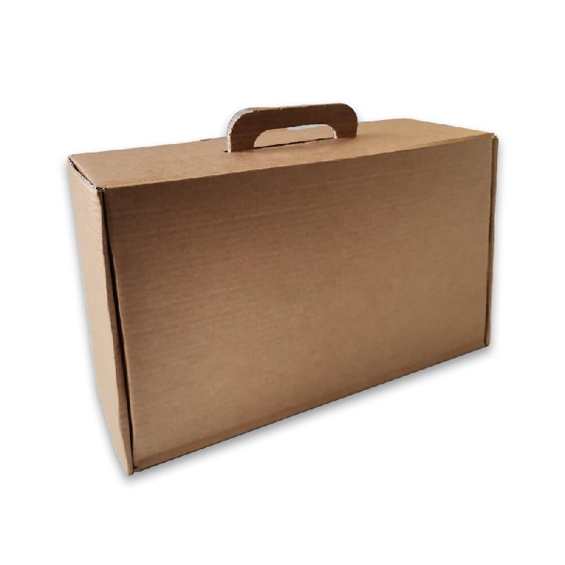 Boîte à monter soi-même avec poignée 345x197x093mm Carton simple 50un - 6581106_0