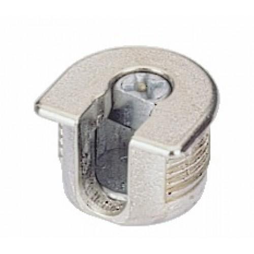 BOÎTIERS EXCENTRIQUES VB 35 - PANNEAU 16 MM - ZAMAK NICKELÉ HETTICH