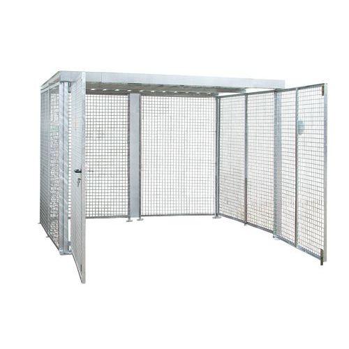CABINE 2 PORTES POUR 32 BOUTEILLES DE GAZ - BAUER