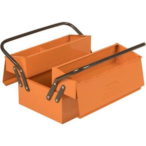 CAISSE À OUTILS MÉTALLIQUE 3 COMPARTIMENTS 300X210X190MM - BAHCO