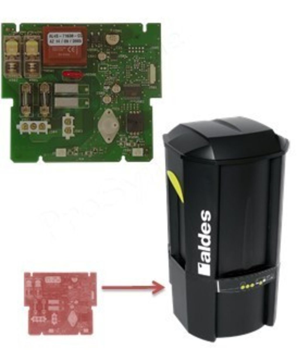 CARTE ÉLECTRONIQUE ASPIRATEUR ALDES C. BOOSTER (2 MOTEURS)