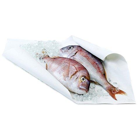 CARTON DE 10 KG DE PAPIER ALIMENTAIRE INGRAISSABLE BLANC 50X65 CM