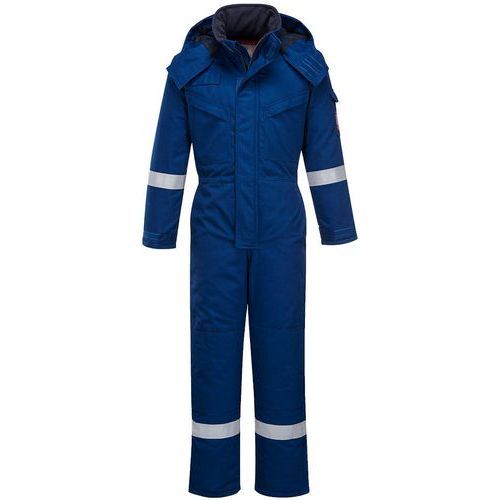 COMBINAISON HIVER RÉSISTANT FLAMME FR53 BLEU XXXL - PORTWEST