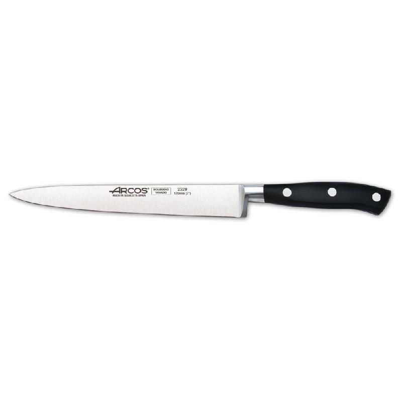 COUTEAU FILET DE SOLE - LAME INOX NITRUM 17CM - A L'UNITÉ - ARCOS - RIVIERA