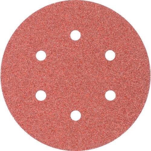 DISQUE ABRASIF AUTO AGRIPPANT - 6 TROUS - GRAIN 240 - KSS - PAR 25 PFERD