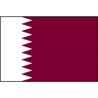 DRAPEAU QATAR : DIMENSIONS - 200 X 300 CM