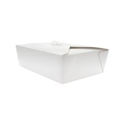 FIRSTPACK FHC - 200Pcs - Boite repas carton blanc - 217x160x67mm, 2000ml - blanc en carton 210BIO3_0