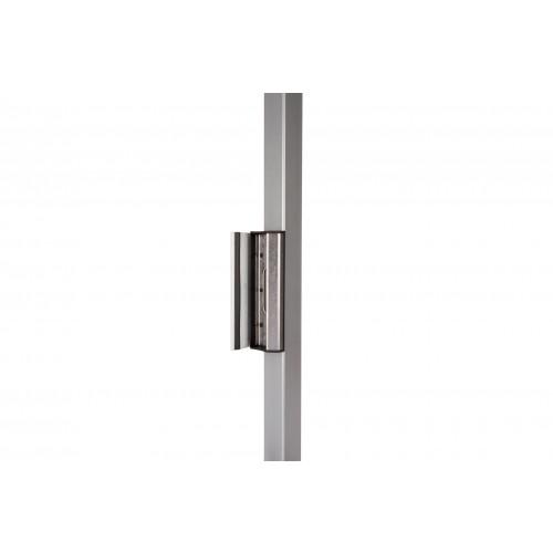 GÂCHE POUR SERRURE À PROFIL CARRÉ LAKQ 40 ALUMINIUM LOCINOX