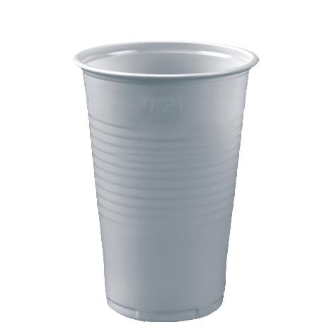 GOBELET PAPSTAR, POLYPROPYLÈNE, 0,2 L, BLANC - 100 PIÈCES