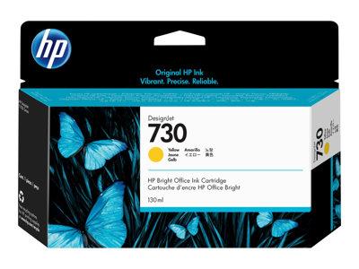 HP 730 - JAUNE - ORIGINAL - DESIGNJET - CARTOUCHE D'ENCRE