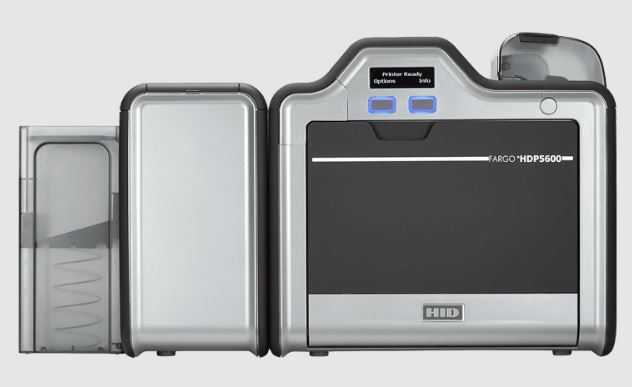 Imprimante badges et cartes double face - HID Fargo HDP5600 - 600 dpi, USB et Ethernet_0