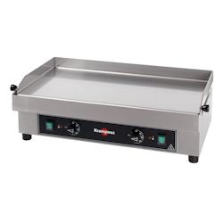 Krampouz Plancha électrique, 2 zones, 3600 W,  inox - inox GECII2OA_0