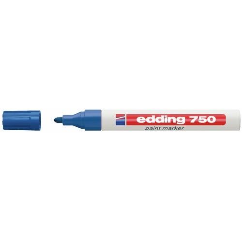 MARQUEUR PEINTURE - POINTE OGIVE 750 BLEU EDDING
