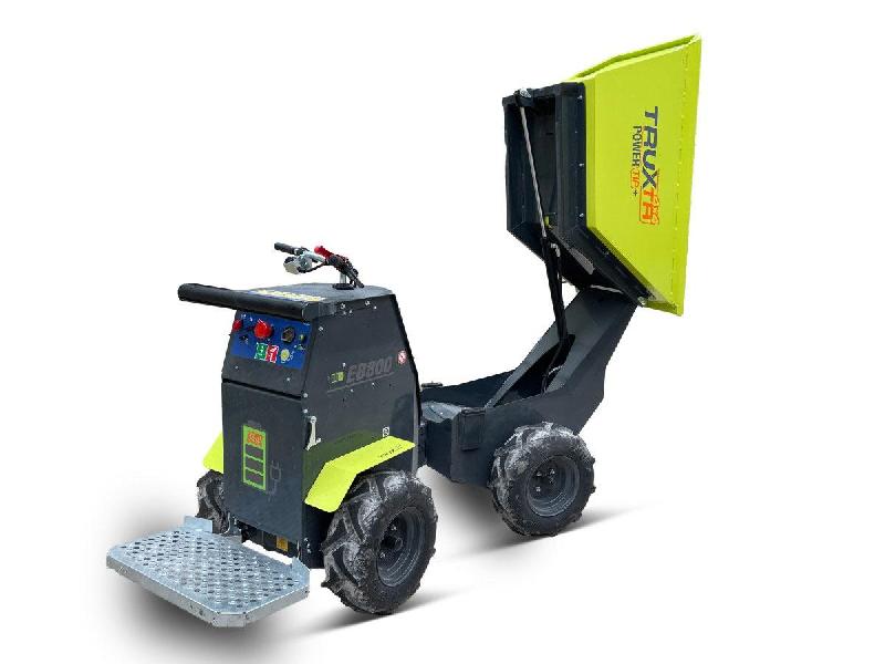 Mini-Dumper à batterie BENDIE EB800PTP avec benne en acier mid-tip 800 kg - ETRAMO - 05994_0