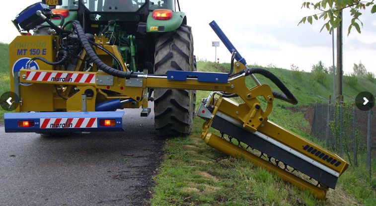 MT150S - Broyeur forestier Marolin - 150 cm - Débroussailleuse hydraulique pour tracteurs 80 HP_0